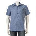 Men's Ocean Current Rider Button-down Shirt, Size: Xxl, Blue Other