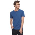 Men's Apt. 9&reg; Modern-fit Slubbed Henley, Size: Xxl, Dark Blue