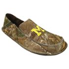 Men's Michigan Wolverines Cazulle Realtree Camouflage Canvas Loafers, Size: 10, Multicolor