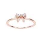 Lc Lauren Conrad Simulated Crystal Bow Ring, Women's, Size: 7, Pink