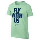 Boys 8-20 Nike Fly With Us Tee, Boy's, Size: Xl, Green Oth