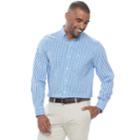 Men's Dockers Classic-fit Comfort Stretch Button-down Shirt, Size: Xl, Blue