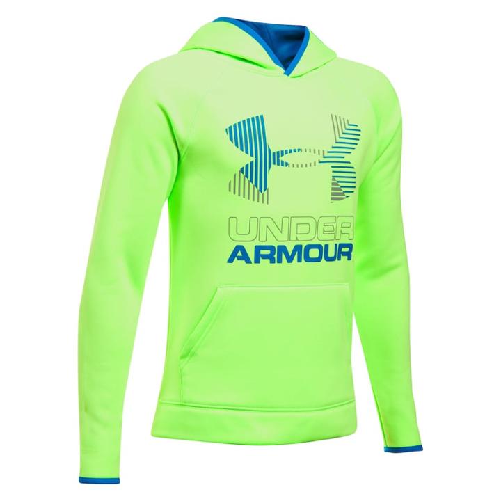 Boys 8-20 Under Armour Fleece Pull-over Hoodie, Size: Xl, Yellow Oth