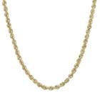 Everlasting Gold 14k Gold Rope Chain Necklace - 18-in, Women's, Size: 18, Yellow