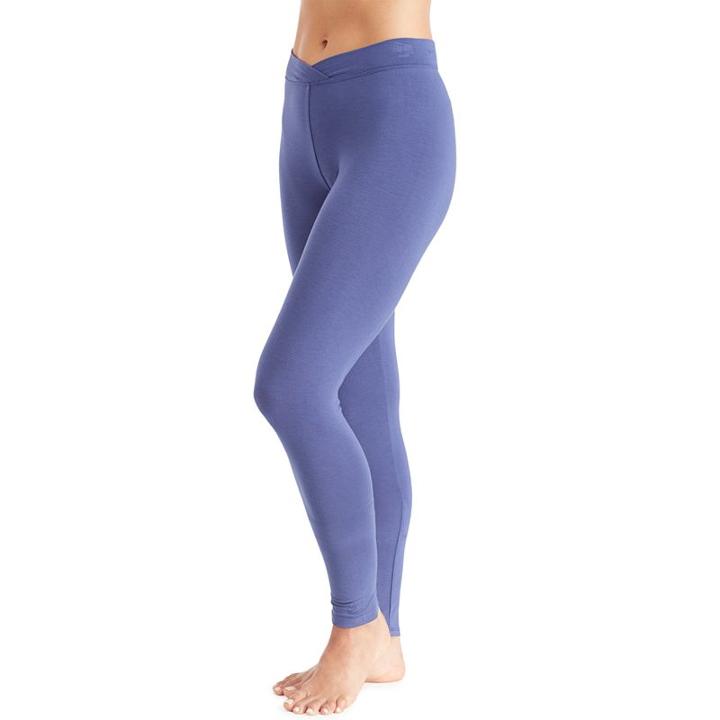 Women's Cuddl Duds Softwear Leggings, Size: Medium, Blue (navy)