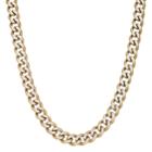 Lynx Men's Gold Tone Stainless Steel Curb Chain Necklace - 22 In, Size: 22