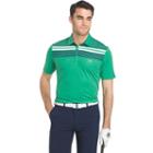 Men's Izod Swingflex Classic-fit Striped Performance Golf Polo, Size: Large, Green Oth