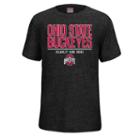 Boys 8-20 Ohio State Buckeyes Heathered Staple Tee, Size: M(10-12), Black
