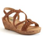 Rachel Shoes Boca Girls' Wedge Sandals, Girl's, Size: 12, Brown Oth