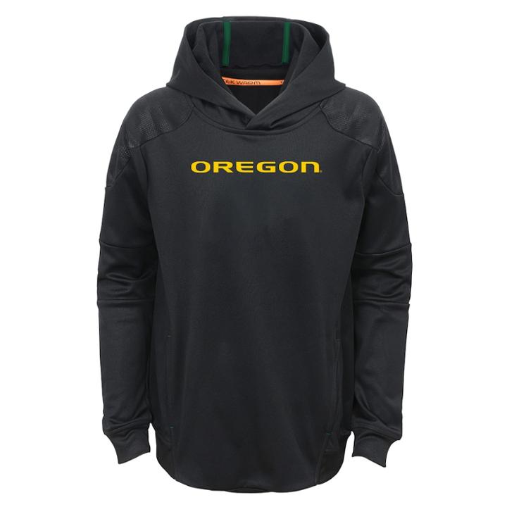 Boys 4-7 Oregon Ducks Mach Pullover Hoodie, Size: S 4, Black