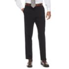 Men's Chaps Stretch Dress Pants, Size: 42x30, Black