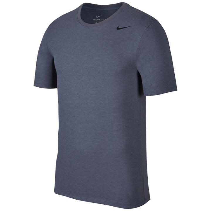 Big & Tall Men's Nike Dri-fit Tee, Size: L Tall, Grey (charcoal)