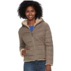 Women's Be Boundless Hooded Reversible Jacket, Size: Xxl, Med Brown