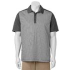 Men's C-buk By Cutter & Buck Wildwood Slim-fit Colorblock Performance Golf Polo, Size: Xl, Grey