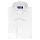 Big & Tall Chaps Regular-fit No-iron Stretch Spread-collar Dress Shirt, Men's, Size: 18 34/5b, White