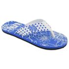 Women's College Edition Kentucky Wildcats Floral Polka-dot Flip-flops, Size: Large, White