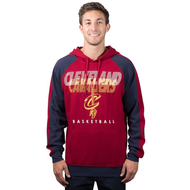 Men's Cleveland Cavaliers Drill Hoodie, Size: Medium, White
