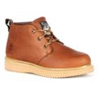Georgia Boot Farm & Ranch Men's Wedge Chukka Boots, Size: 7.5 Wide, Brown