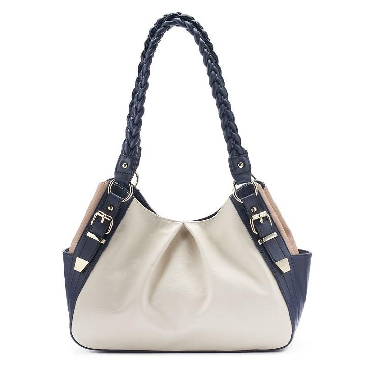 Apt. 9&reg; Brady Pleated Shopper, Women's, Beige Oth