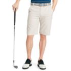 Men's Izod Solid Microfiber Performance Golf Shorts, Size: 40, Beige Oth