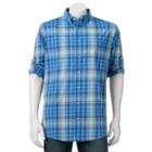 Big & Tall Urban Pipeline&reg; Classic-fit Maxflex Roll-tab Button-down Shirt, Men's, Size: Xl Tall, Med Blue