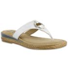 Tuscany By Easy Street Belinda Women's Sandals, Size: Medium (7.5), White