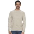 Men's Dockers Comfort Touch Classic-fit Crewneck Sweater, Size: Xl, Natural
