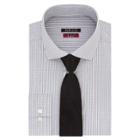 Men's Van Heusen Slim-fit Flex Collar Dress Shirt & Tie, Size: L-34/35, Med Grey
