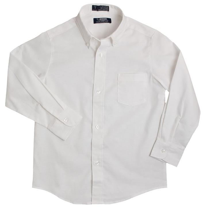 Boys 8-20 Husky French Toast Oxford Button-down Shirt, Boy's, Size: 12 Husky, White