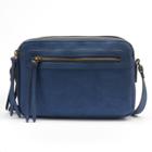 Sonoma Goods For Life&trade; Cameron Double Entry Crossbody Bag, Women's, Dark Blue