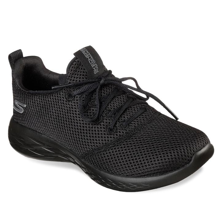 Skechers Gorun 600 Defiance Women's Sneakers, Size: 5, Black