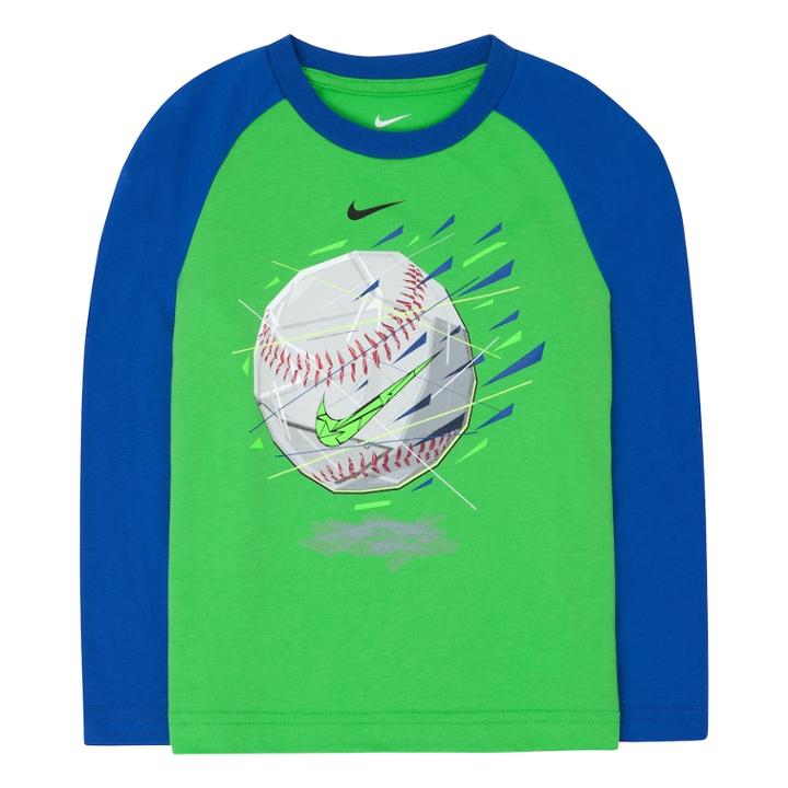 Boys 4-7 Nike Baseball Graphic Tee, Size: 5, Med Green