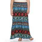 Plus Size French Laundry Printed Maxi Skirt, Women's, Size: 3xl, Brt Red