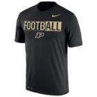 Men's Nike Purdue Boilermakers Dri-fit Football Tee, Size: Medium, Multicolor