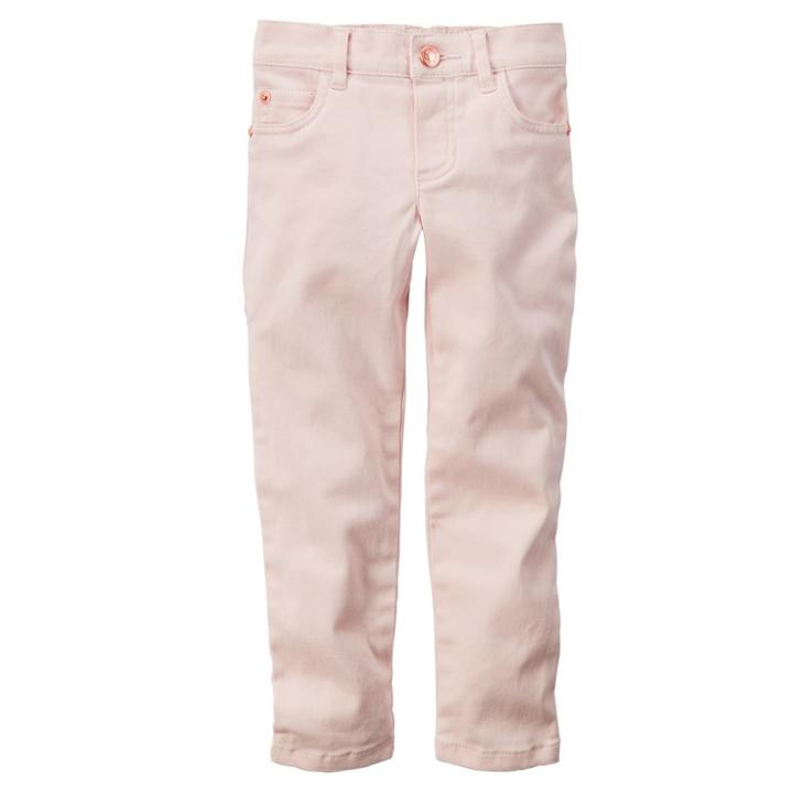 Girls 4-8 Carter's Pants, Size: 4, Light Pink