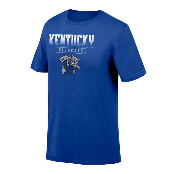 Boys 8-20 Kentucky Wildcats Mascot Tee, Size: M 10-12, Brt Blue