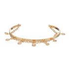 Lc Lauren Conrad Shaky Stone Chain Cuff Bracelet, Women's, Med Pink