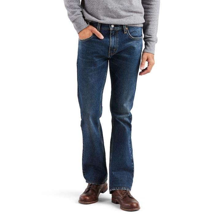 Men's Levi's® 527™ Stretch Slim Bootcut Jeans, Size: 34x30, Med Blue