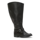 Easy Street Quinn Women's Extra-wide-calf Riding Boots, Size: 7 Wide, Black