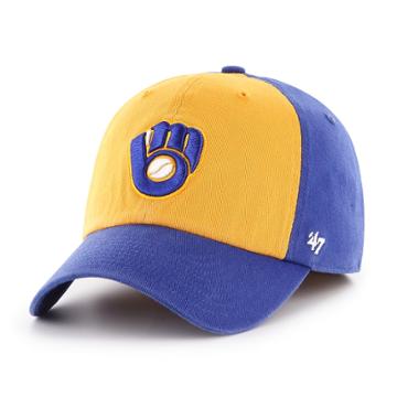 Men's '47 Brand Milwaukee Brewers Sophomore Closer Hat, Blue