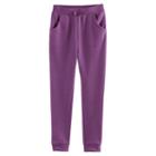 Girls 4-10 Jumping Beans&reg; Fleece Jogger Pants, Size: 7, Med Purple