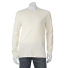Men's Sonoma Goods For Life&trade; Solid Thermal Tee, Size: Small, White Oth