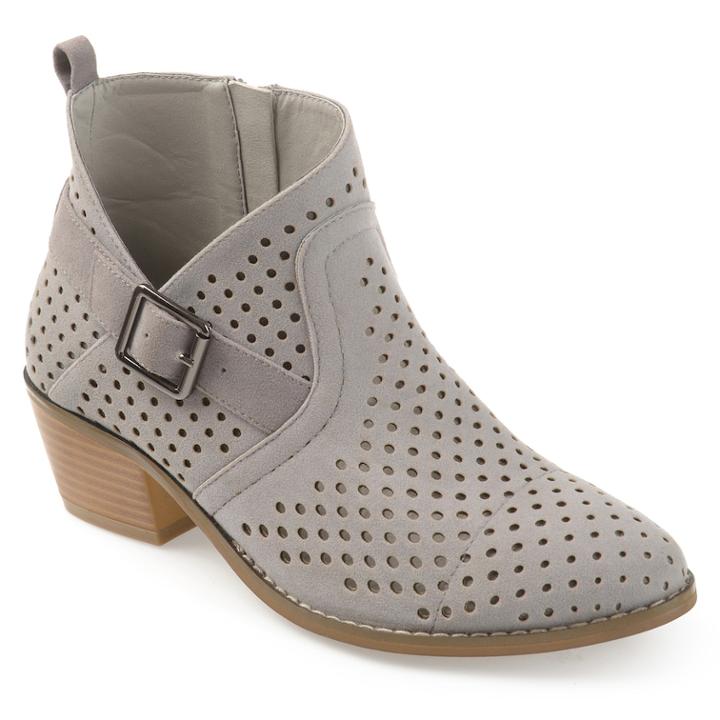 Journee Collection Jules Women's Ankle Boots, Size: Medium (8), Grey