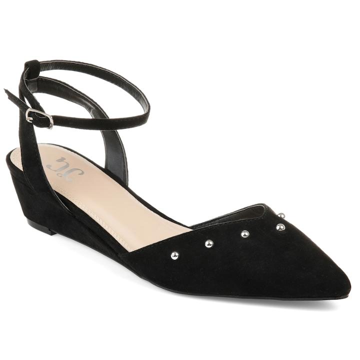 Journee Collection Journee Collection Aticus Women's Wedges, Size: Medium (12), Black