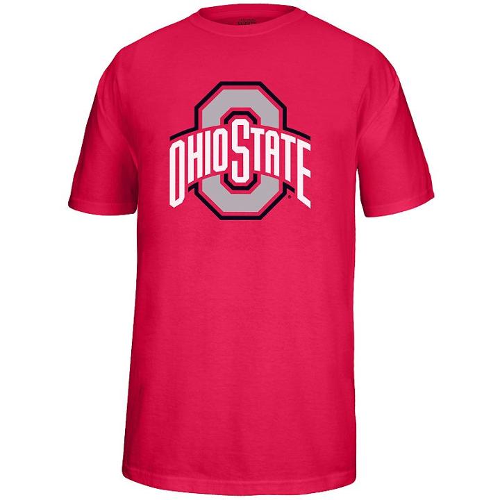 Boys 8-20 Ohio State Buckeyes Choice Tee, Size: M 10-12, Brt Red