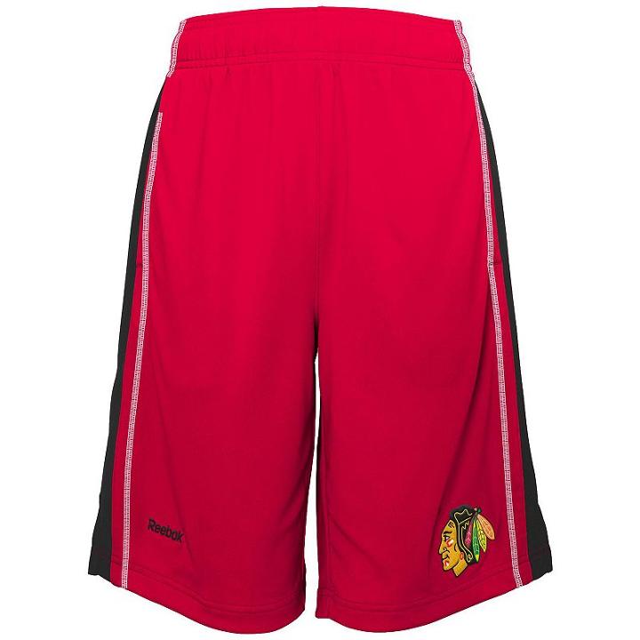 Boys 8-20 Reebok Chicago Blackhawks Rookie Shorts, Boy's, Size: Xl, Red