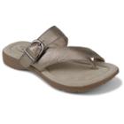 Eastland Tahiti Ii Women's Adjustable Thong Sandals, Size: Medium (6), Dark Grey