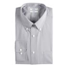 Men's Croft & Barrow&reg; Easy-care Button-down Collar Dress Shirt, Size: 20 34/5b, Med Grey