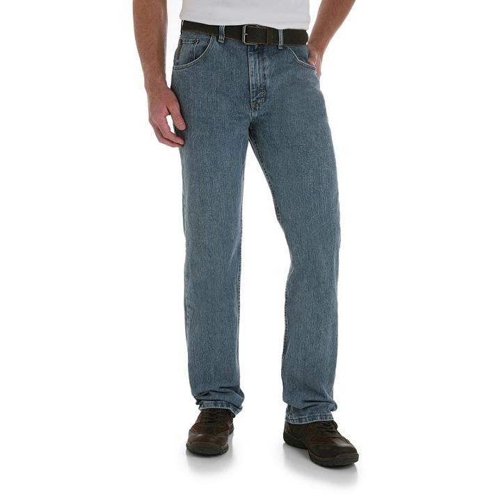 Men's Wrangler Relaxed-fit Jeans, Size: 42x30, Blue