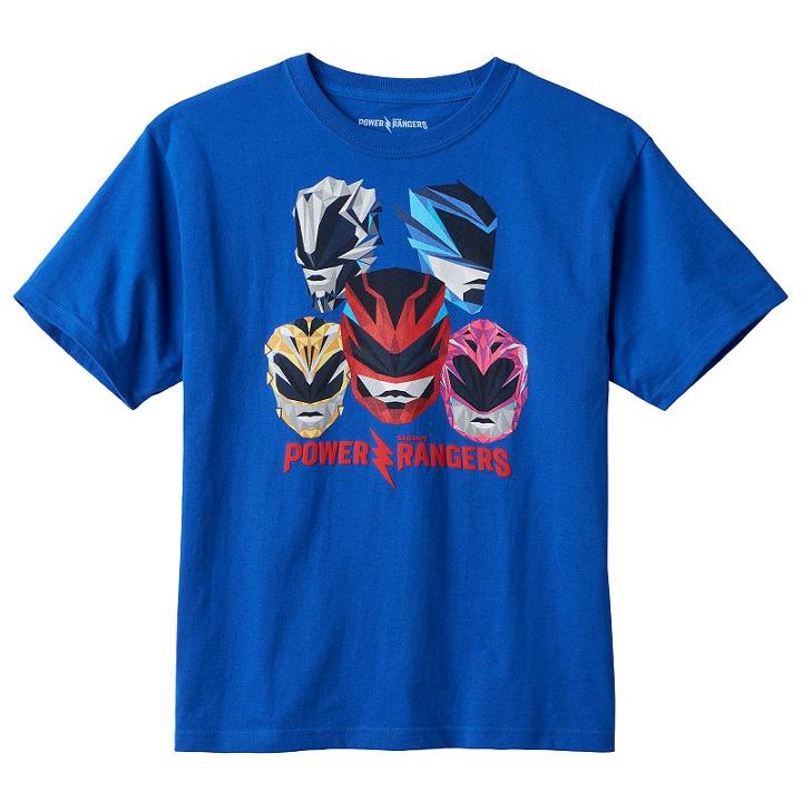 Boys 8-20 Saban's Power Rangers Tee, Boy's, Size: Small, Blue